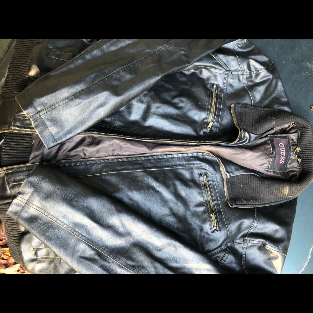 Leather jacket